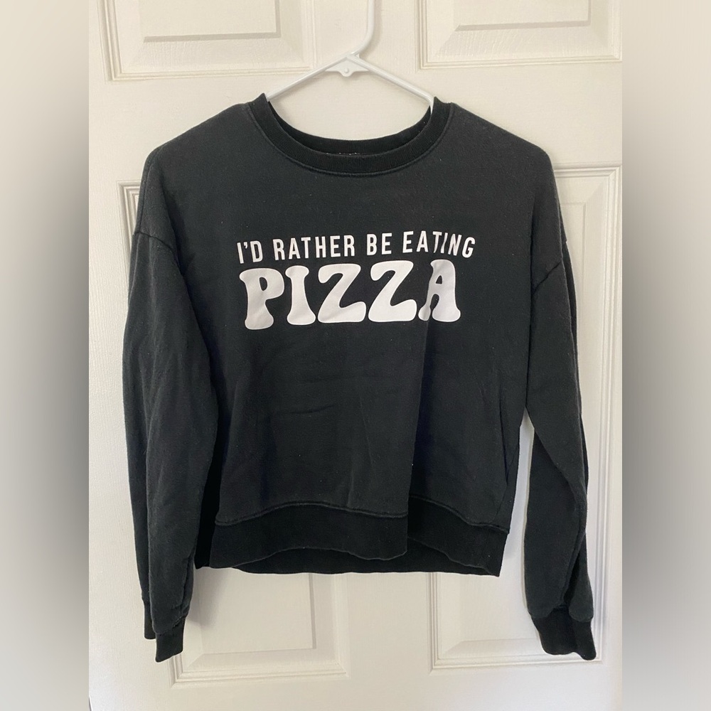 Crop sweatshirt